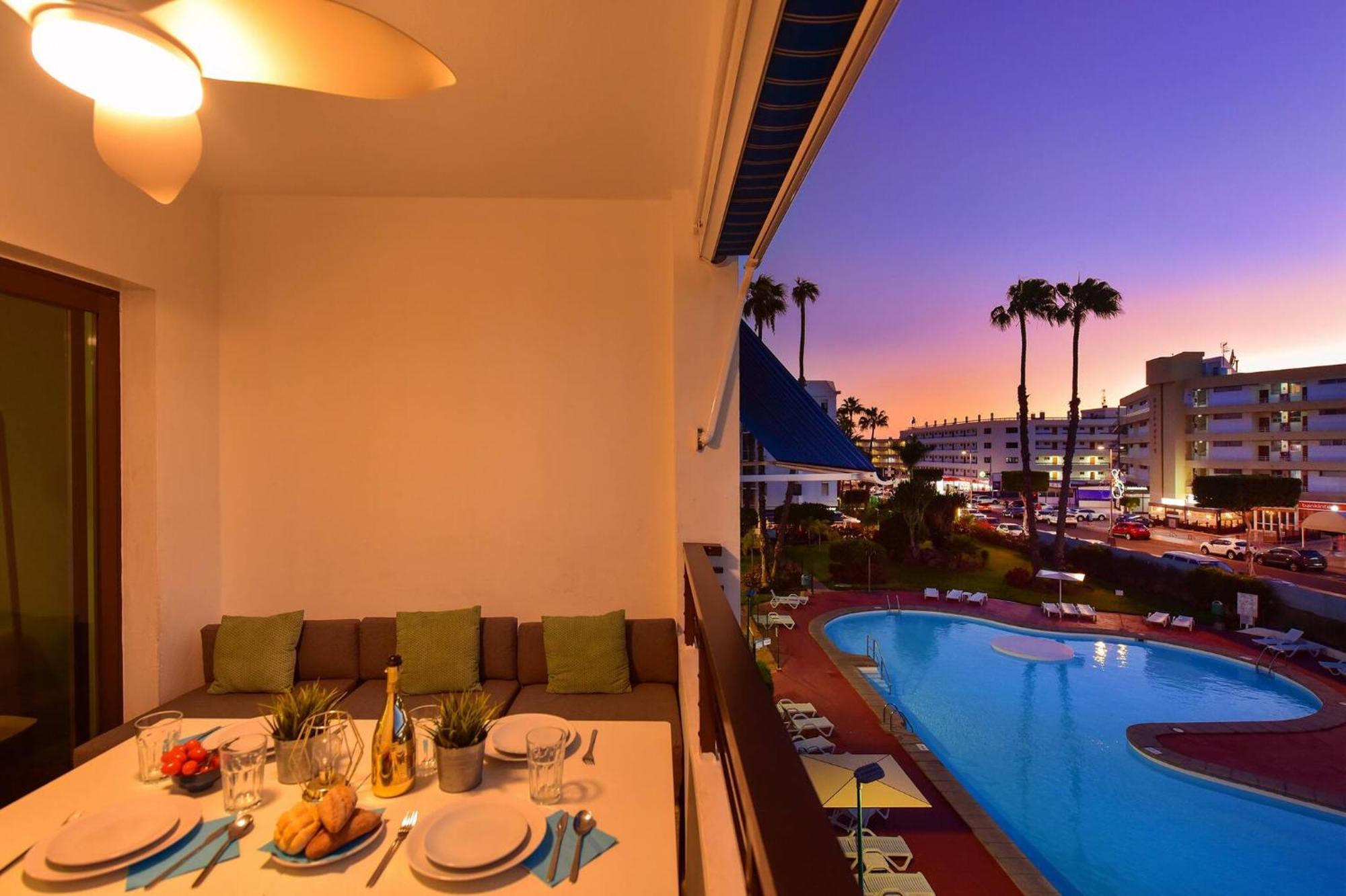 Iguazu apartment 2 bedr Playa del Inglés Buitenkant foto