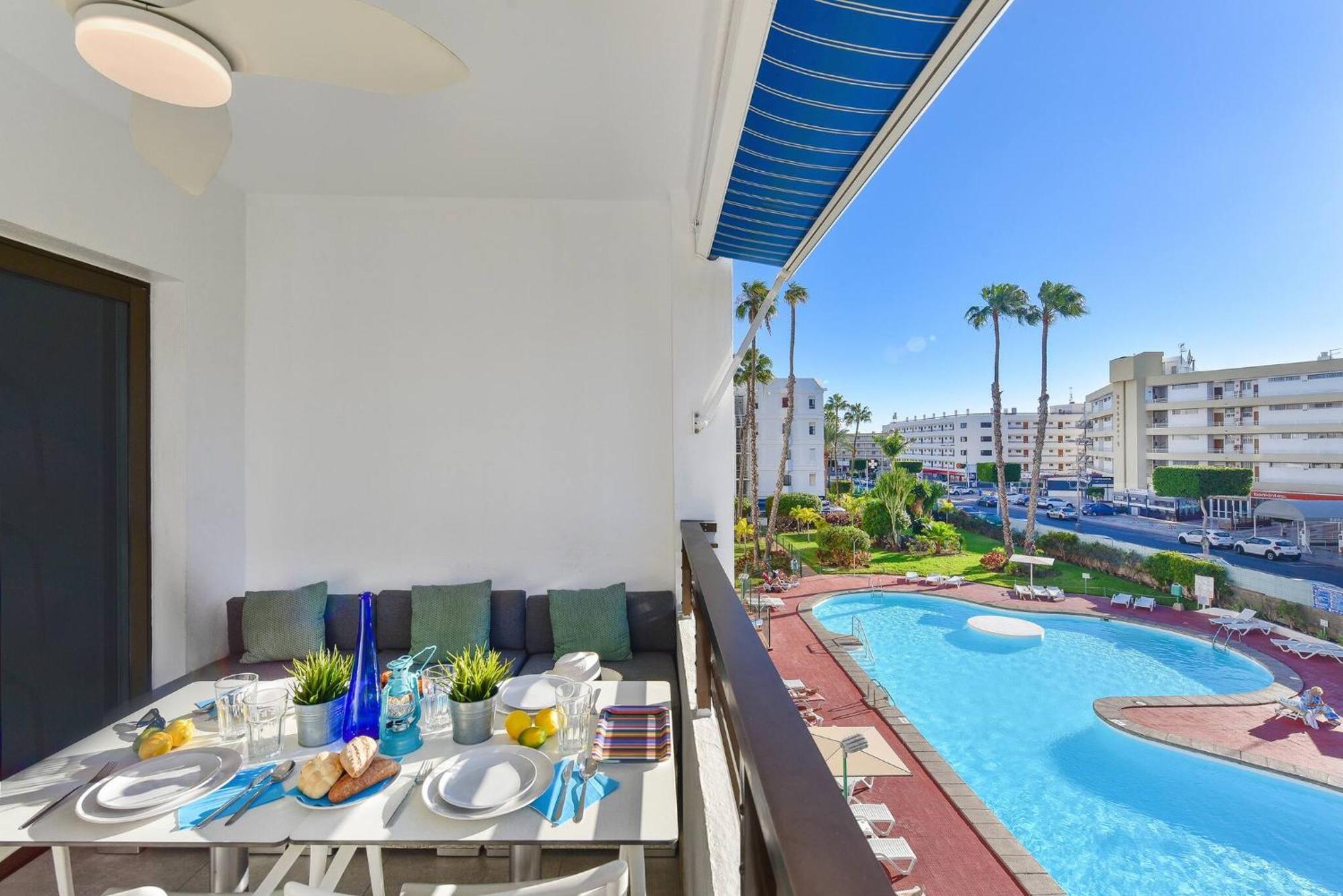 Iguazu apartment 2 bedr Playa del Inglés Buitenkant foto